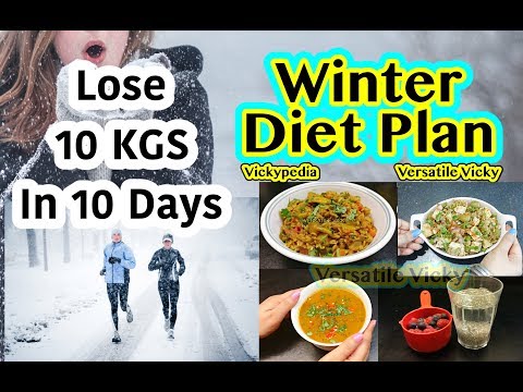 Winter Diet Plan Hindi | How To Lose Weight Fast 10Kg in 10 Days | Winter Meal Plan For Weight Loss