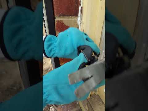 Diy: removing caulk from window frames the easy way