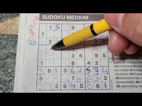 We've got finally a hard one in the Additional. (#5249) Medium Sudoku puzzle 09-29-2022