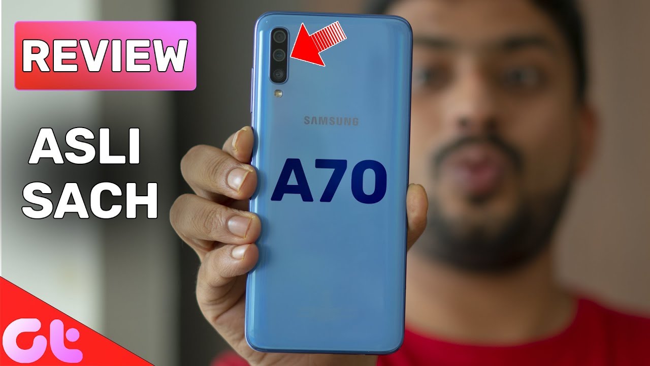 Samsung Galaxy A70 Review with Pros and Cons | Best By SAMSUNG? | GT Hindi