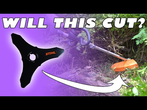 Stihl Brush Knife. Will It Cut?