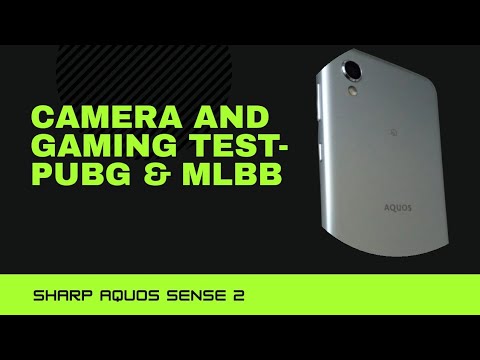 Camera and Gaming Test | Sharp Aquos Sense 2