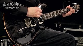 Video thumbnail for PRS Custom 24 Flame 10 Top with Pattern/Thin Neck Electric Guitar by Musician's Friend