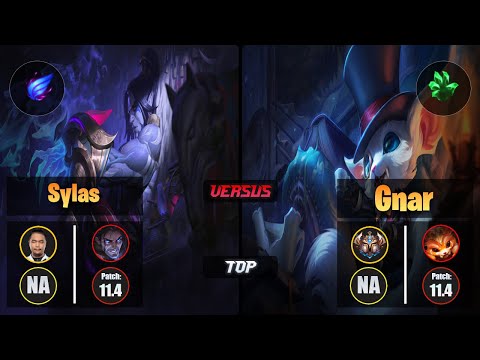 Impact SYLAS (Top) [Phase Rush] VS GNAR - Challenger NA Patch 11.4