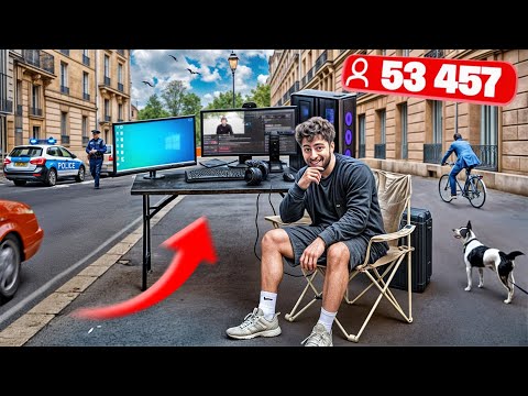 JE STREAM DANS LA RUE CAR JE ME SUIS FAIT VIRER... (J’irai stream partout #1)