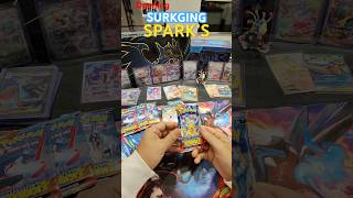 SURGING SPARKS #pokemon #surgingsparks #randombooster #shorts #shortvideo #pikachu #pokemontcg #tcg