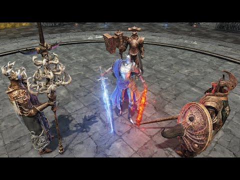 Crucible Knight Trio Vs NEW Bosses - Elden Ring Shadow of the Erdtree