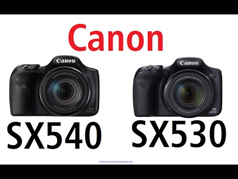 Canon PowerShot SX540 vs Canon PowerShot SX530