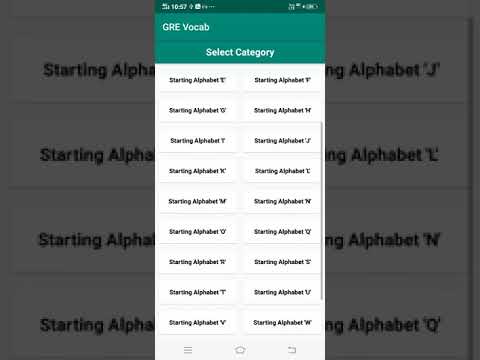 GRE-Word Power(500 Objectives) Video