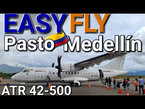 EasyFly Pasto PSO ✈️ EOH Medellín Flight Experience Antonio Nariño 🇨🇴 Olaya Herrera Reporte de vuelo