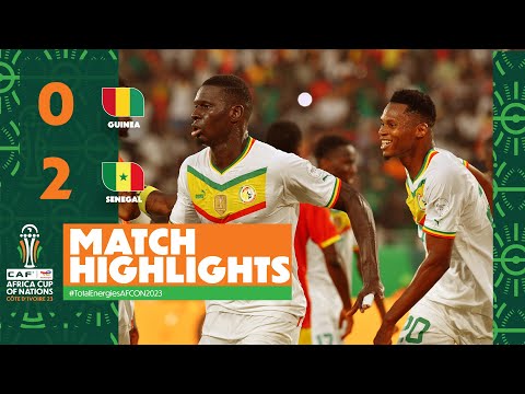 HIGHLIGHTS | Guinea 🆚 Senegal #TotalEnergiesAFCON2023 - MD3 Group C