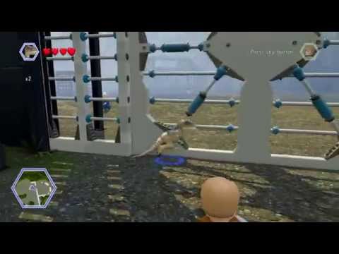 LEGO Jurassic World - sneak T Rex past gate glitch. Unlock Score x10 Red brick / Gold brick (Useful)