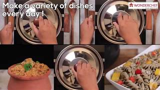 Wonderchef Ebony Hard Anodized Handi With Lid