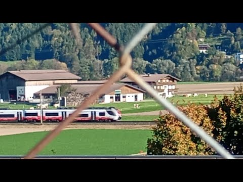 RAILWAY IN THE EUROPEAN UNION 4 Pill - Vomperbach 🇦🇹🇪🇺 AUSTRIA OCTOBER 11, 2025