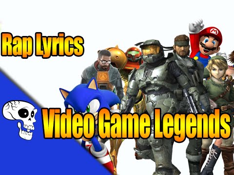 Video Game Legends Rap Vol. 1 (LYRIC VIDEO) by JT Music