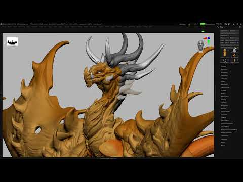 Sculpting / ZBRUSH/ LIVE