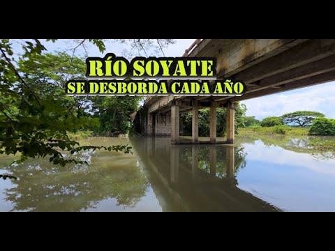RÍO SOYATE en su punto MÁXIMO, CHALATENANGO, EL SALVADOR 10 25