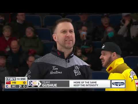 Draw 12 - 2022 Tim Hortons Brier - McEwen (MB) vs. Gushue (WC1)