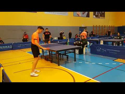 70º CAMPEONATO ANDALUCIA 2024 ANTONIO CHAVES vs FRAN CASTILLO Tenis de Mesa Benalmadena MALAGA