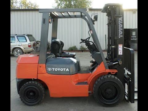 TOYOTA 7FGU30 6,000lb LP (Propane) #0327 - Forklift for Sale