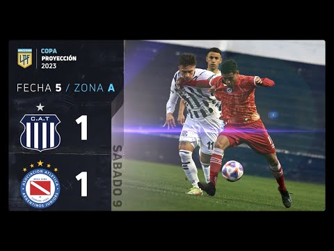 #CopaProyección 2023 | Fecha 5 | resumen de Talleres y Argentinos