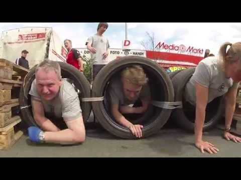 RUNTERRA Flashmob Mai 2014 Nürnberg Media Markt
