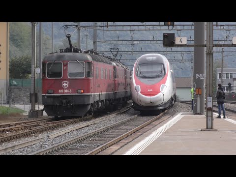 2019-10-12 Ferrovia del Ceneri 2/6 - Stazione di Rivera Bironico