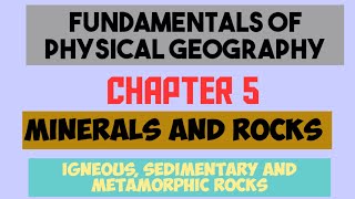 Download lagu Class 11 Geography NCERT | Chapter 3 | Minerals and rocks | Fundamentals of Physical Geography mp3