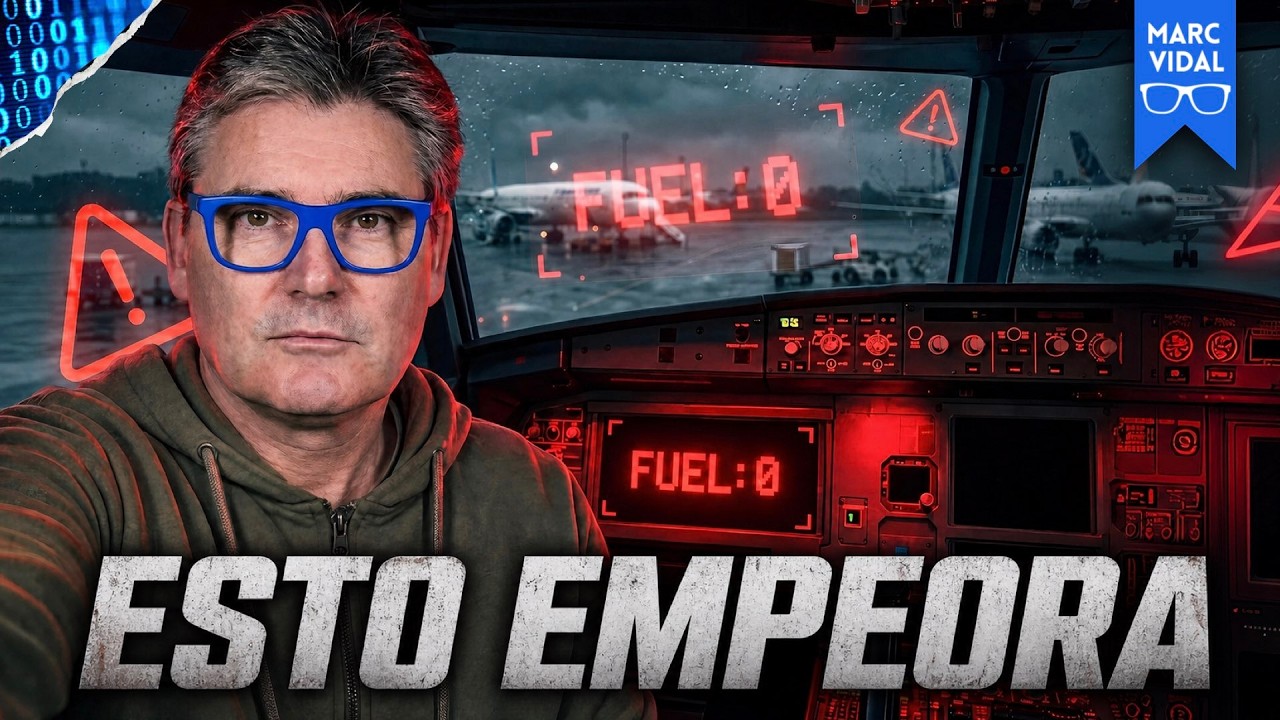 ¿Por qué se van a quedar los aviones en tierra? La crisis del queroseno que nadie te cuenta