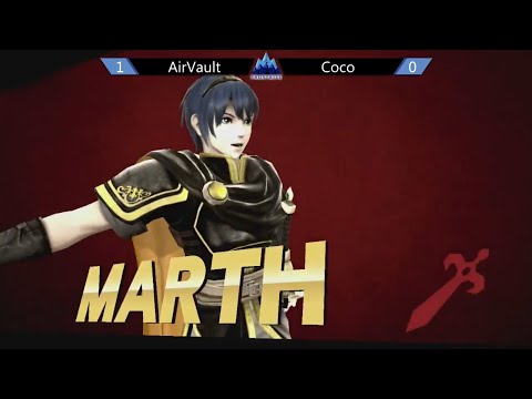 [FlagSmash Monthly] - LR3 - AirVault (Marth) vs. Coco (Mario)