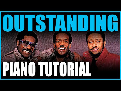 Outstanding - The Gap Band piano tutorial