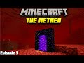 Entering the Nether in Minecraft || Minecraft gameplay in Tamil || Episode 5