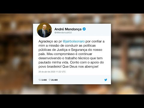 André Mendonça assume Justiça e Ramagem a PF | AFP