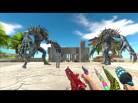 FPS DEATH RUN OF ALL WEAPONS-Animal Revolt Battle Simulator