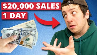 Doing $20K Sales in 1 Day [Here's How] 🔥 Marketing Strategy for Small Businesses