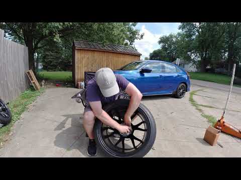 10TH GEN Civic Hatchback fk7 Konig Wheel fitment