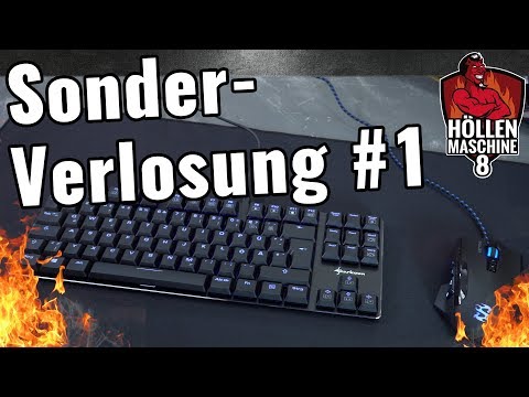 Sonder-Verlosung: Gaming-Maus, Gaming-Tastatur und ultrabreites Mauspad gewinnen