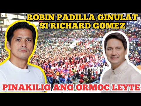 OMG!RICHARD GOMEZ AT LUCY TORRES GINULAT NI ROBIN PADILLA AT PINAKILIG ANG TAGA ORMOC LEYTE