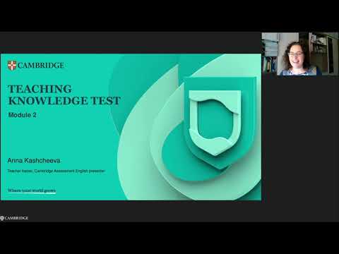 TKT Module 2 -  Lesson planning and use of resources for language teaching