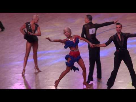 Latin Kvartal Cup 2017 World Open Latin 1/2 Samba David Jutge - Tatiana Podgornaia