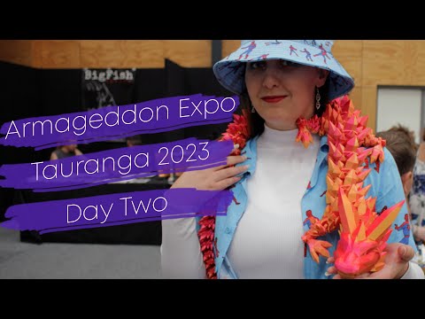 Tauranga Armageddon Expo 2023 Day Two - Jylari Vlogs