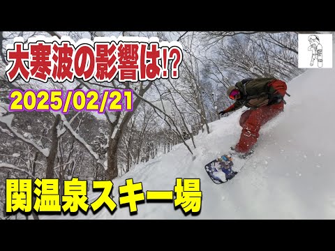 最強寒波が来たから新潟妙高関温泉スキー場をチェックしたらヤバ過ぎた