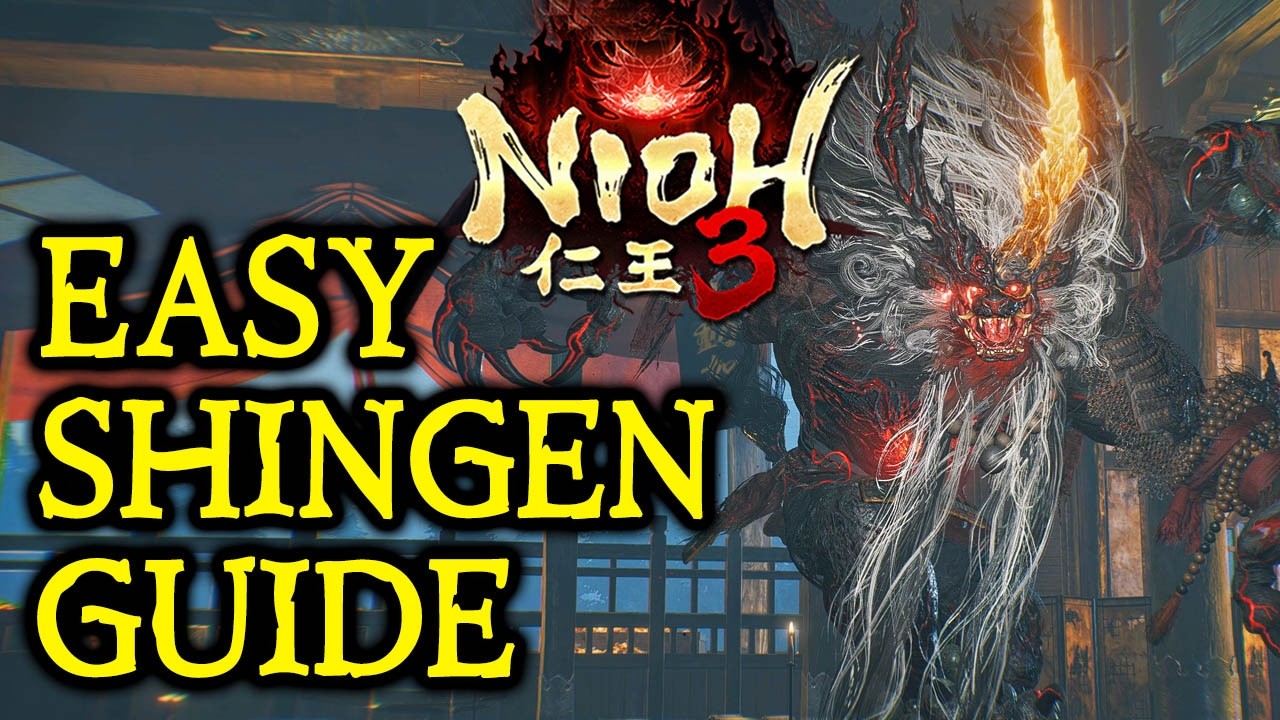 NIOH 3 BOSS GUIDES - Takeda Shingen (2nd Fight) Easy Kill!