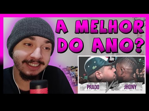 (MELHOR BATALHA DO ANO 🔥🔥) JHONY MC X PRADO (SP) - SEGUNDA FASE - BATALHA DO COLISEU | REACT BAUEB
