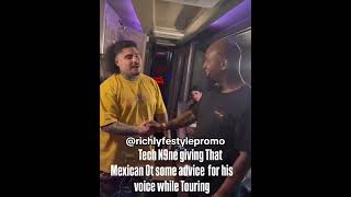 Tech N9ne &amp; That Mexican OT link up! Should they collab? 👀 #thatmexicanot #techn9ne #strangemusic
