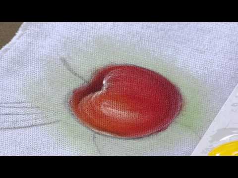 Mulher.com 03/27/2014 - Painting tea towel by Luis Moreira Part 01