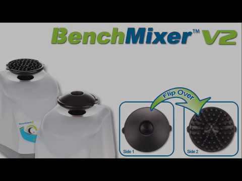 Benchmixer V2 Vortex Mixer With Flip Top Cup Head