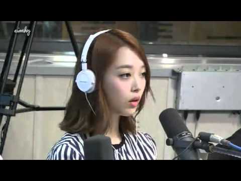 130814 F(x) intro + Talk Park Soyeon love game
