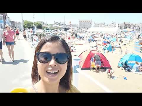PINAY LIFE IN UK: AT THE BEACH OF WEYMOUTH