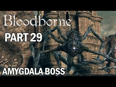 Bloodborne Walkthrough Part 29 - Amygdala Boss Gameplay